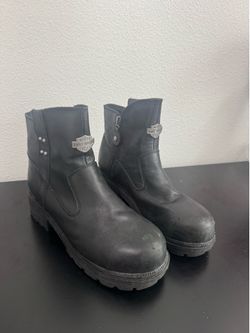 Women’s Harley-Davidson Black Moto Short Boots
