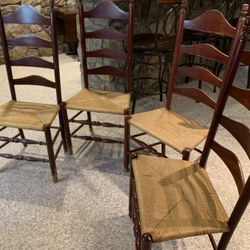 Antique Wooden Chairs /4