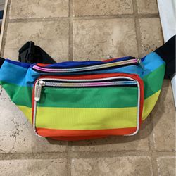 Sojourner Rainbow Fanny Pack Festival Packs For Men Women Cute Pride Waist Bag 