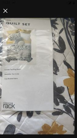 New Nordstrom Rack Quilt Set