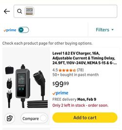 Level 1 &2 EV Charger