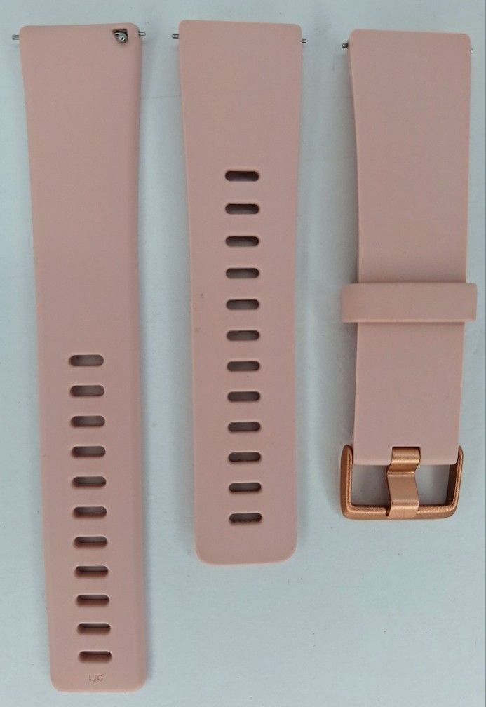 Fitbit Versa 2 Smartwatch Accessory Band in Petal/Copper Rose  
