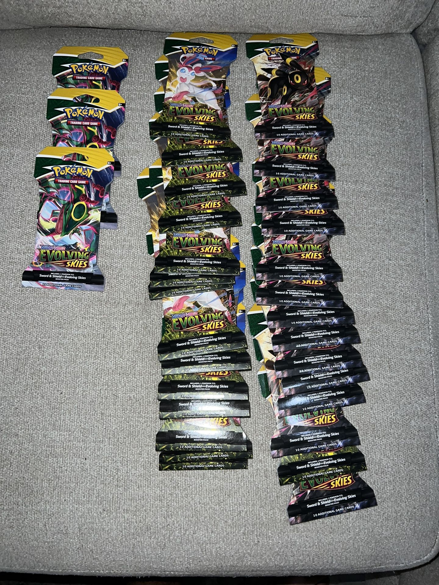 Evolving Skies Booster Packs