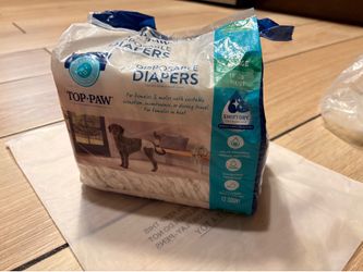 Disposable dog diapers