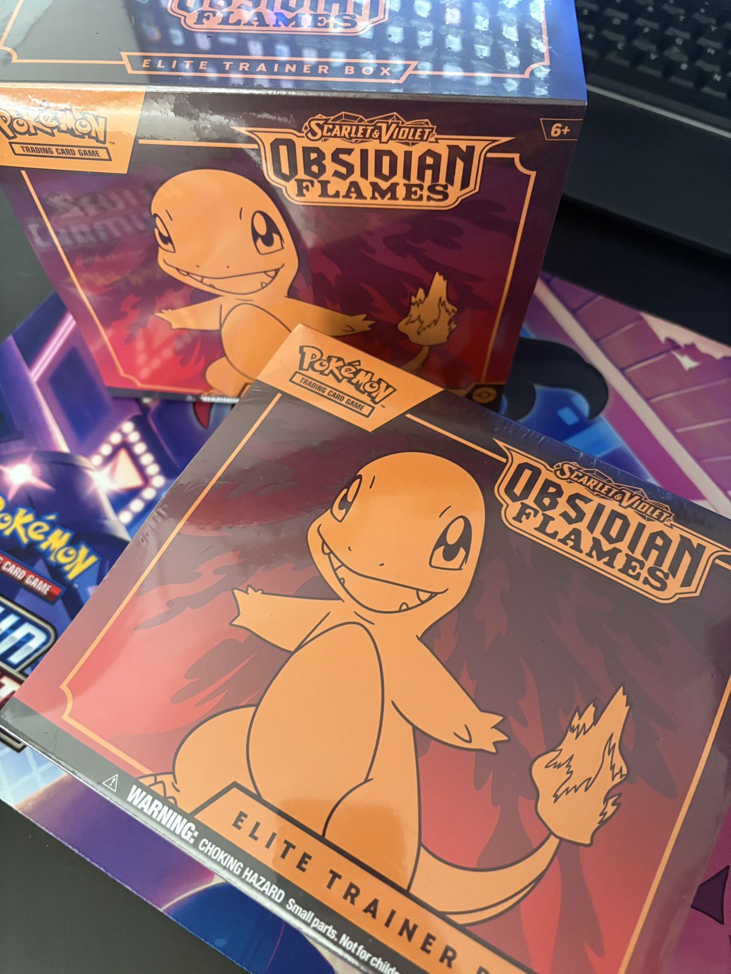 Obsidian Flames ETB Scarlet and Violet Pokemon