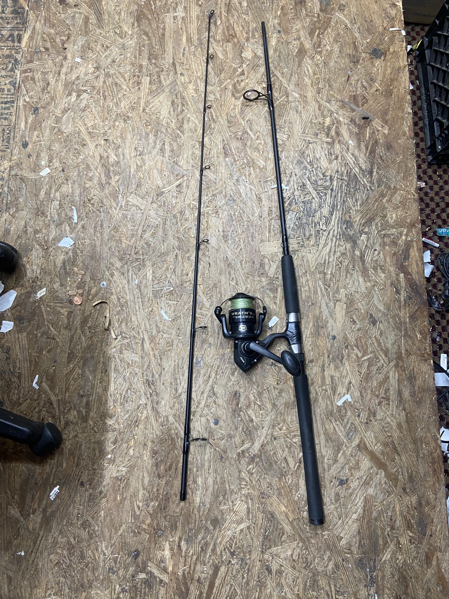 PENN Wrath® II Spinning Combo, 7' Medium Fishing Rod, 4000 Size Reel