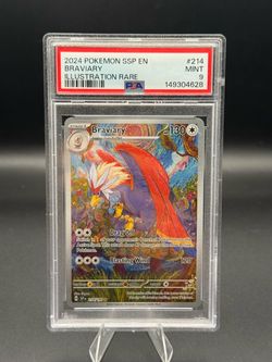 Braviary 214/191 Illustration Rare PSA 9 Pokemon