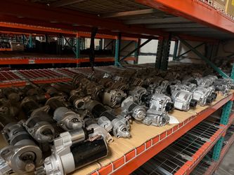 Motores de arranque instalados