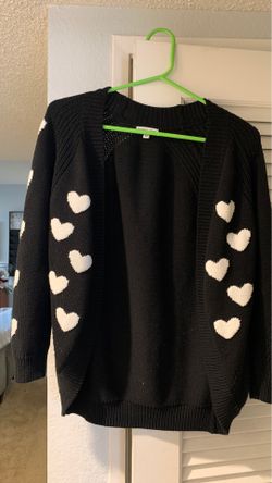 Women’s heart sweater