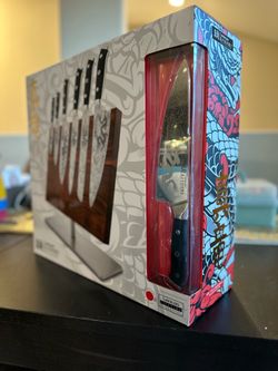 NEW Cuisine::pro KIYOSHI KeI 7-piece Knife Block Set