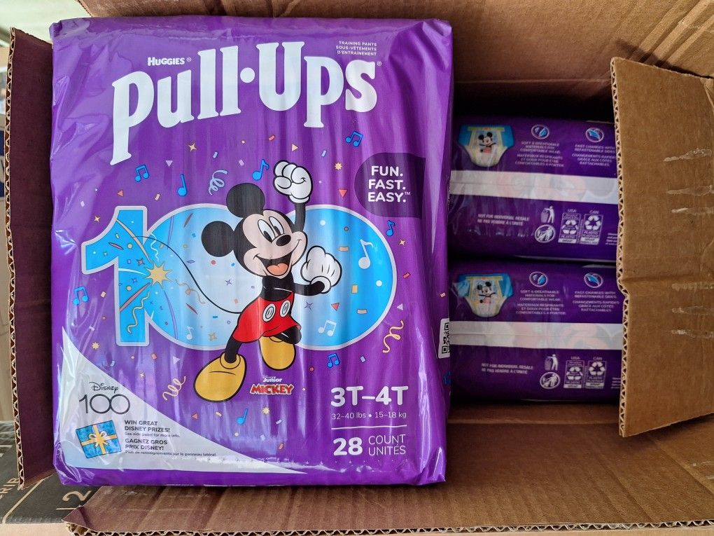 Huggies Pull Ups 3t-4t Count 112