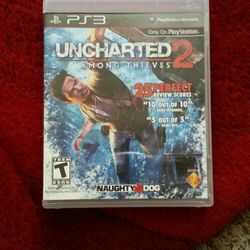 PS3 UNCHARTED among thieves
