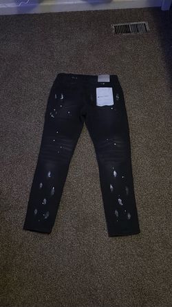 Purple jeans