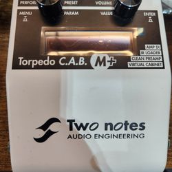 Two Notes Torpedo C.A.B. M+ Guitar Cab Modeler