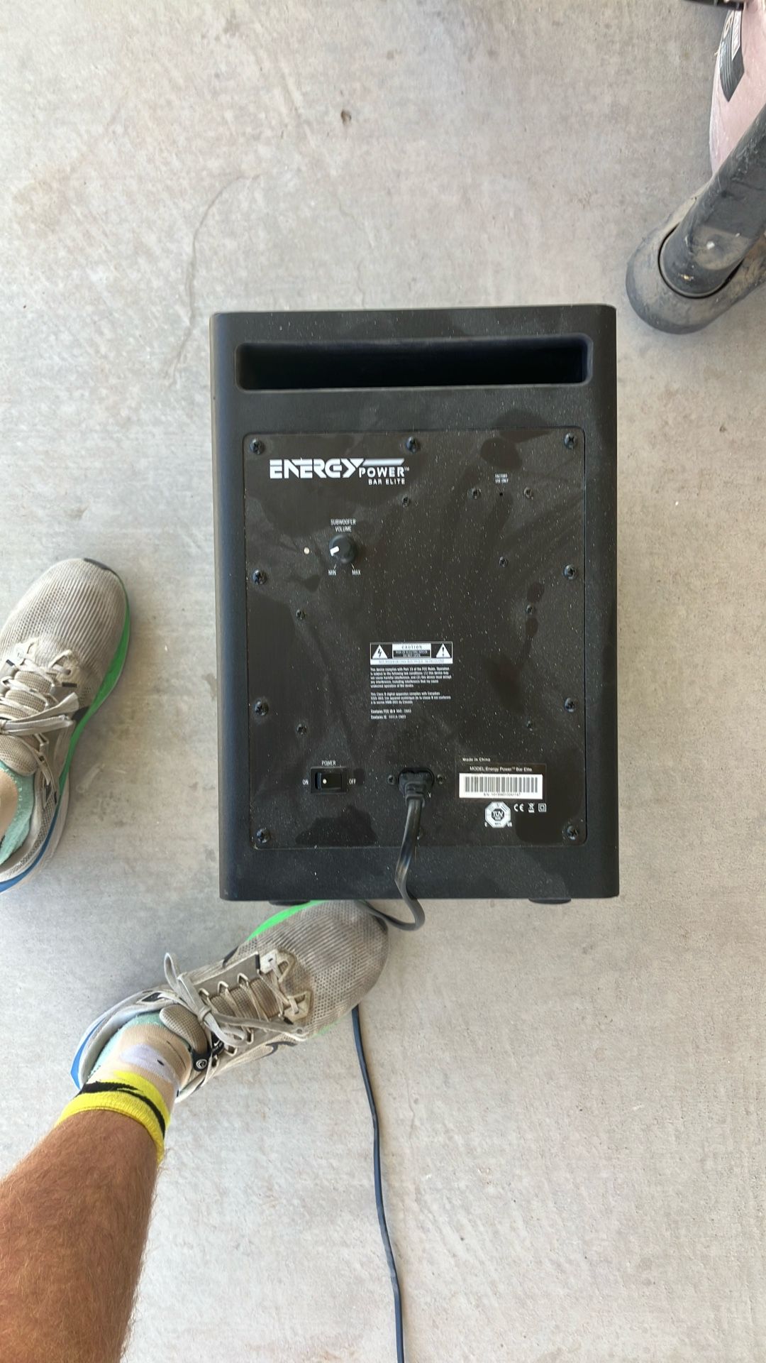 Energy power Bar Elite Subwoofer
