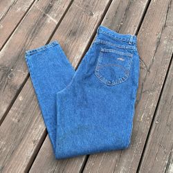 Vintage Chic High Waisted Jeans Size 12