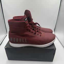 NOBULL High Top Trainer Burgundy Size 13