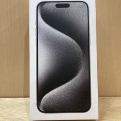 iPhone 15 Pro Max 256GB White Titanium UNLOCKED FOR ANY CARRIER/ Liberado PARA Cualquier COMPAÑIA 