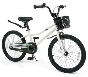 20 Inch Bike Youth Bicycle for Outdoor Riding Neighborhood Streets and Sidewalks Navy/Red/White