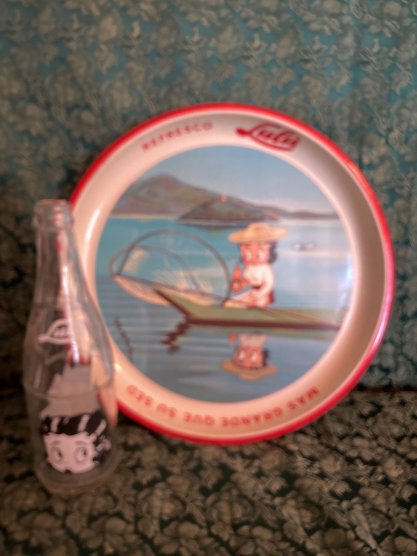 Lulu Soda Betty Service Tray & Soda Bottle