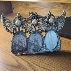 Three Pearl Angels Photo Frames