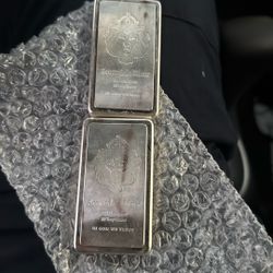 10oz Silver Bars 