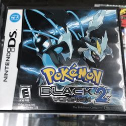 Pokemon Blk 2 Nintendo DS $220 Gamehogs 11am-7pm
