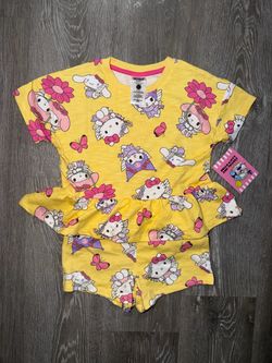 Hello Kitty and Friends Kids short  Set