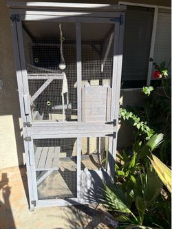 Free outdoor cat house
