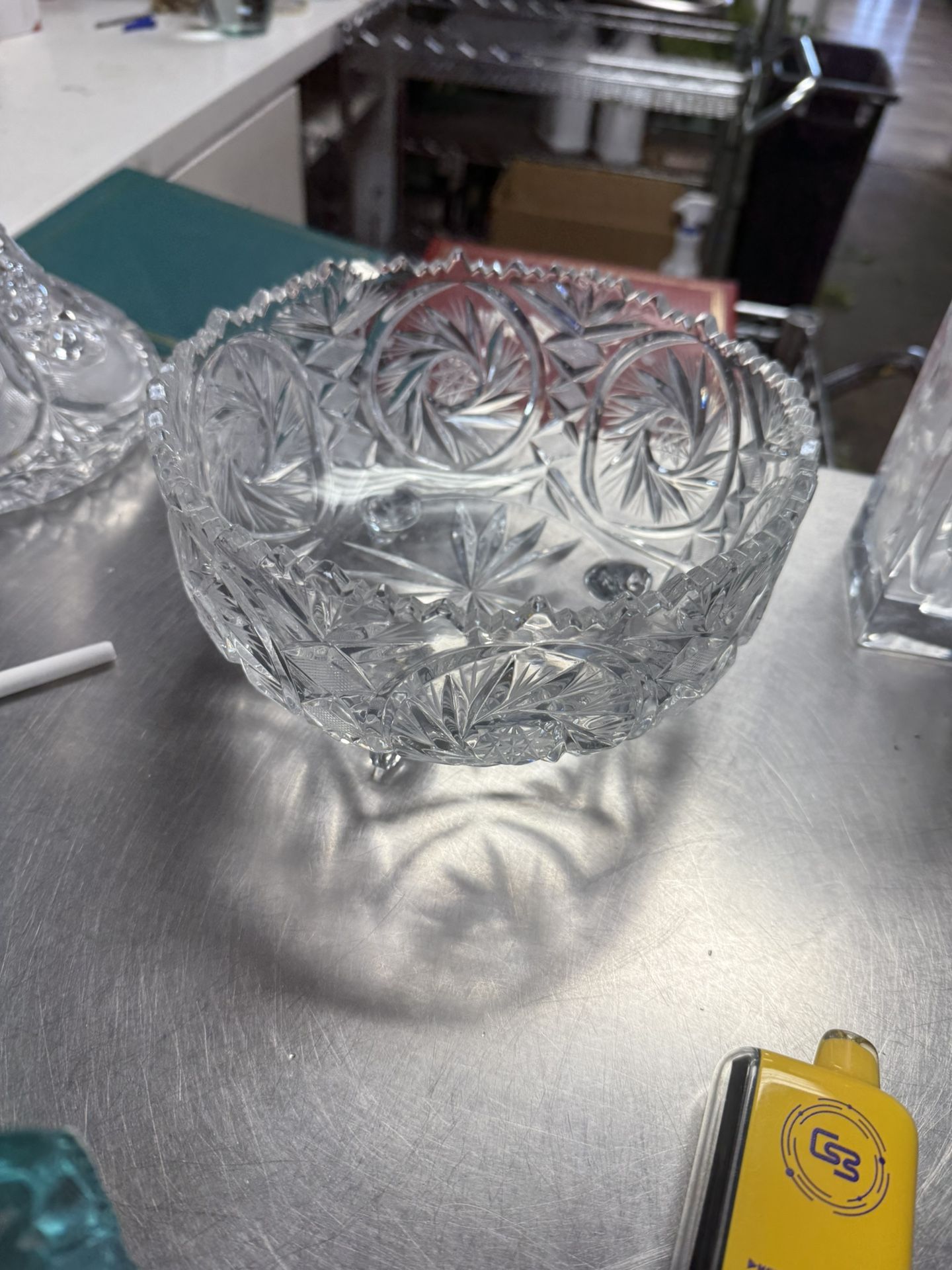 Heavy Crystal Dish