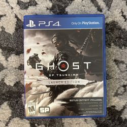 Ghost of Tsushima PS4 Launch Edition
