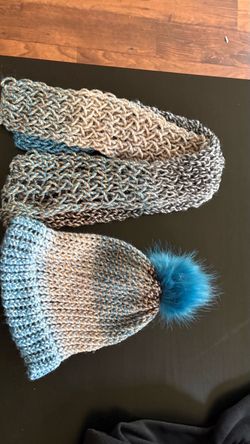 Little girl, beanie, and scarf sets