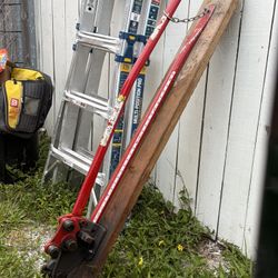 manual rebar cutter and bender combo tool