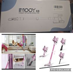 Imooy K8 pink cordless Vacuum