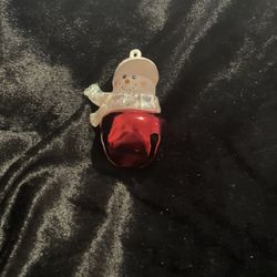 NWOT Baseball Boy on Jingle Bell Christmas Ornament