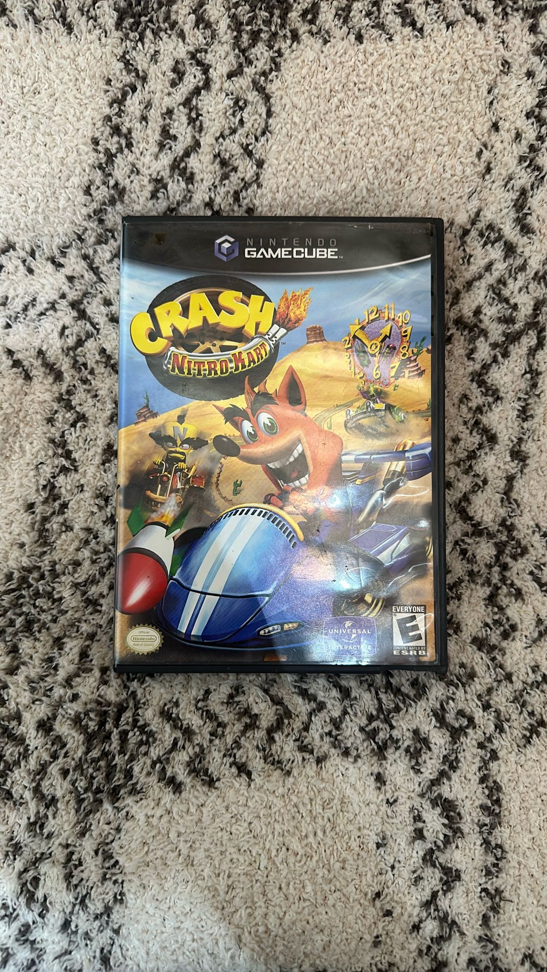 Nintendo Game Cube Game- CRASH Nitro Kart