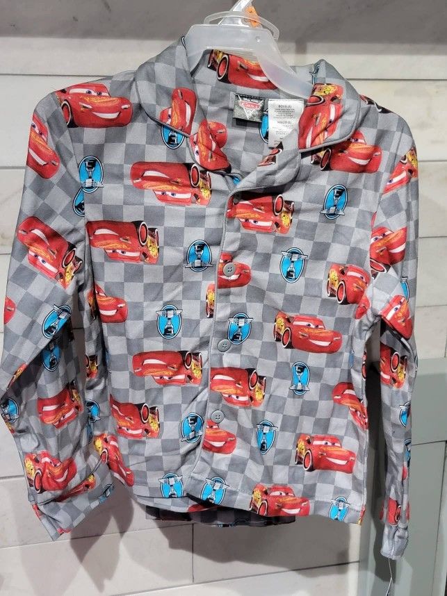 CARS Lightning McQueen Themed Two Piece Pajama Sets $10 each (six available in Boys Size 8)
