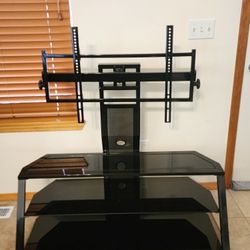 T.V. Stand Metal & Glass