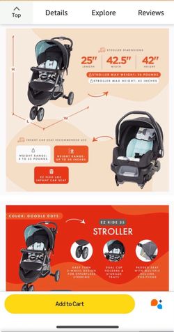 Baby Trend EZ Ride Stroller