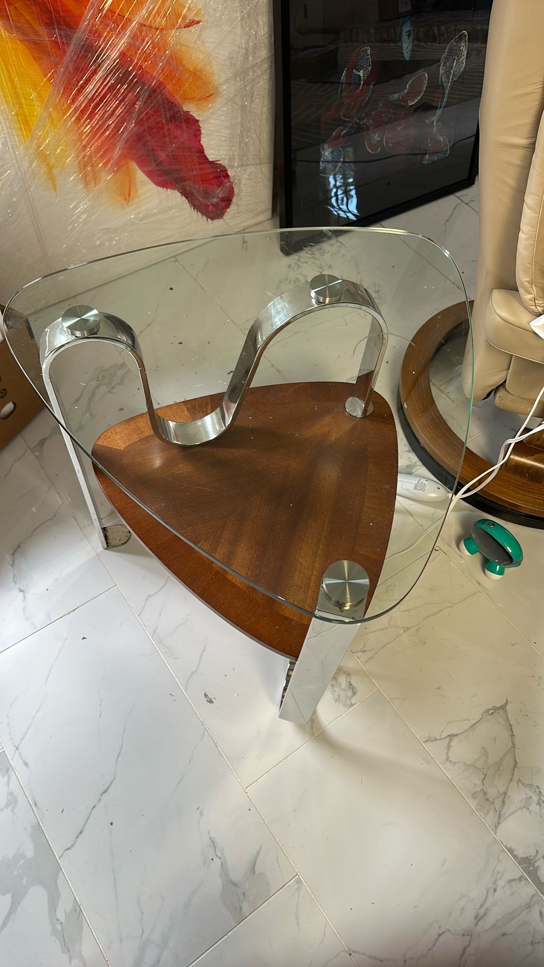 End table glass