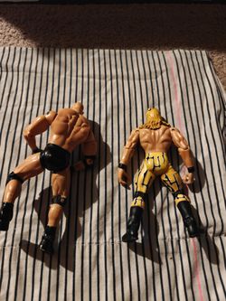 WCW Bill GOLDBERG FIGURE + 1999 WCW Marvel Lionheart Chris Jericho wrestling action figures oop rare
