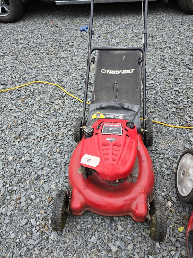 Troybilt Push Mower W/ Bag