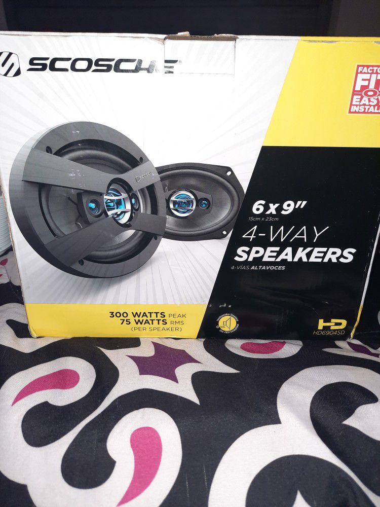 6×9 4 Way Speakers