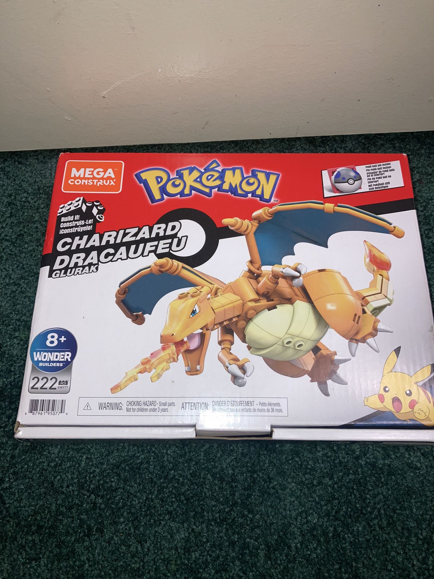 Charizard Mega Construx Complete Set