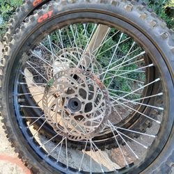Set Of Electric Bike Off Road Tires And Wheels