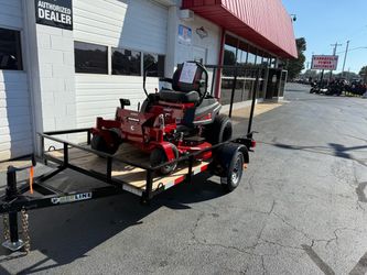 Ferris 500s 5x8 Beeline trailer.