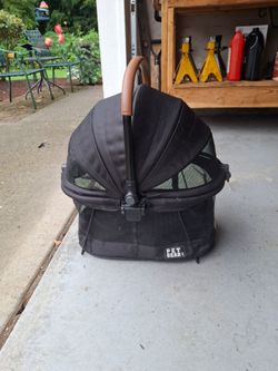 Pet stroller carrier