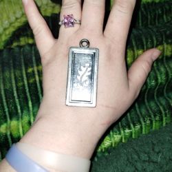 Pewter Necklace Piece 