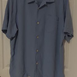 Tommy Bahama Men’s Blue Shirt Size XL