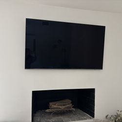 Samsung 65” Smart TV (Wall-Mounted – No Base)